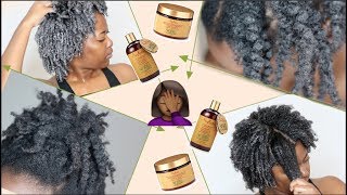 WASH DAY FAIL SHEA MOISTURE MANUKA HONEY amp MAFURA OIL COLLECTION ON 4C HAIR kandidkinks [upl. by Yrot39]