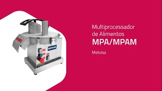 Multiprocessador de Alimentos Metvisa MPAMPAM  ZIP Automação [upl. by Aneele]