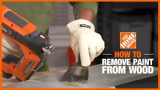 How to Remove Paint from Wood Without Chemicals or Sanding [upl. by Cohette]