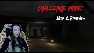 CHALLENGE MODE Phasmophobia Week 2  Ridgeview [upl. by Amelie273]