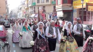 Ofrenda de Flores  Las Fallas 2013  Valencia [upl. by Idmann]