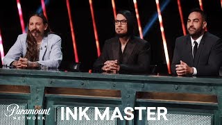 The Judges On The Ink Master Finalists  Ink Master Season 7 [upl. by Alleirbag]