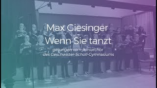 Max Giesinger  Wenn Sie tanzt  gesungen vom Juniorchor des GSG Sangerhausen [upl. by Eimirej]