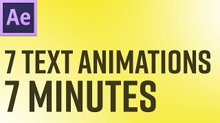 Become a master of After Effects Text Animation EASY [upl. by Nido532]