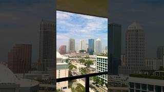 High Rise View of Amalie Arena Downtown Tampa Florida ⛅️ [upl. by Eberle]