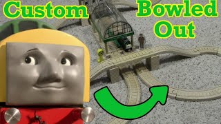 I Built a CUSTOM Bowled Out Thomas Wooden Railway Set [upl. by Euqinaj]