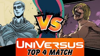 Erwin Smith Death VS Smiling Titan Death  UniVersus Gameplay [upl. by Marieann]