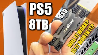 8TB PS5 SSD Test  Does It Work Should You Do It Addlink A95 8TB SSD [upl. by Adnomal]