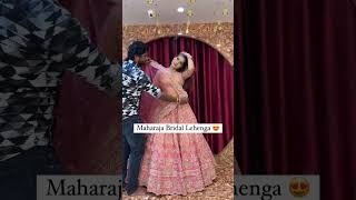 viralvideos wedding lehenga maharaja lehenga Designer lehenga lehenga shop viralshorts [upl. by Froh]