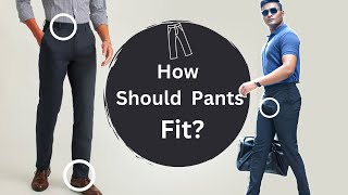 How Should Pants Fit  Correct Fitting Guide For Formal Pants  Hindi  Formal Dress Tips [upl. by Crowley130]