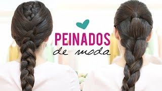 Peinados con trenzas de moda [upl. by Arbmahs]