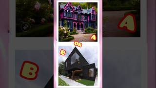 Black 🖤 or 💜 purple house 🏩 which one your favourite shortvideo house despacitoKiwiDad46 [upl. by Eiromem]