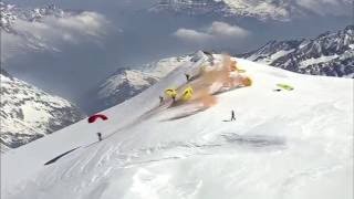 Speed Flying au MontBlanc  Apocalypse Snow Officiel [upl. by Alleon]