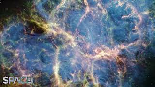 James Webb Space Telescopes stunning view of the Crab Nebula  See in 4K [upl. by Aicilihp115]