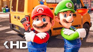 THE SUPER MARIO BROS MOVIE Clips Spots amp Trailers 2023 [upl. by Esaj]