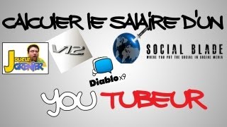 TUTOCalculer le salaire des youtubeurs facilement [upl. by Kancler]