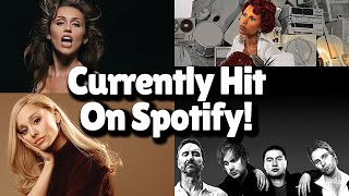 Top Hit Songs Currently On Spotify  MARCH 2024 [upl. by Bathsheba]