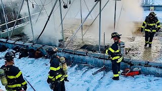 FDNY BOX 4767  FDNY OPERATING FOR 2ND ALARM FIRE ON EAST 176TH STREET IN THE BRONX IN NEW YORK CITY [upl. by Matheson]