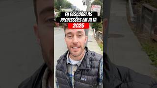 DESCUBRA AS PROFISSÕES EM ALTA DE 2025😱 cursoprofissionalizante institutosantec [upl. by Tessie825]