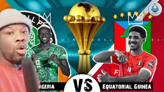 Nigeria Vs Guinea Equatorial  11  Afcon 2024 [upl. by Drofyar]