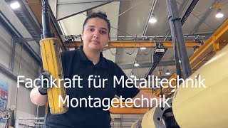 Fachkraft für MetalltechnikMontagetechnik mwd  Ausbildung bei IMO [upl. by Belldas]