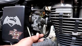 Royal Enfield Carburettor Tuning  Explained with demo [upl. by Leik]