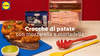 Crocchè di patate  Chef in Camicia  Lidl Italia [upl. by Naes]