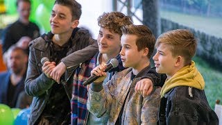 82 FOURCE TREEDT OP BIJ PIETER KONIJN 🐰 JUNIORSONGFESTIVALNL🇳🇱 [upl. by Drobman801]