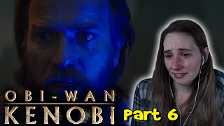 This episode BROKE me ObiWan Kenobi Part 6 Reaction  Review  First Time Watching [upl. by Vocaay426]