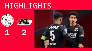 Ajax vs AZ Alkmaar 12 Highlights amp Goals  2021 HD [upl. by Laidlaw843]