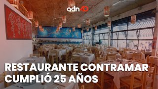 Restaurante Contramar cumplió 25 años [upl. by Ennaira]