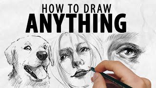 HOW TO DRAW ANYTHING No clickbait  Drawlikeasir [upl. by Lolanthe]