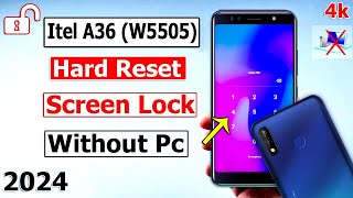 How to Reset Itel A36 HyperOS Screen Lock Bypass ✅ Itel A36 Hard Reset HyperOS Not Working 2024 ✅ [upl. by Sorvats187]