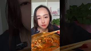 MUKBANG UDON SPICY [upl. by Liris]