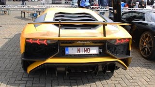 Lamborghini Aventador LP7504 SV  Start Up Sound Flybys amp Accelerations [upl. by Hamilah]