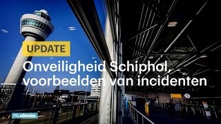 Groeiend aantal incidenten Schiphol de voorbeelde  RTL NIEUWS [upl. by Benjamen478]