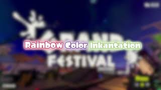 1 HOUR  Rainbow Color Inkantation  Splatoon 3 Grand Festival [upl. by Sanoy622]