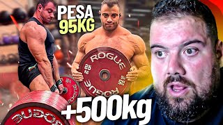 DESCONOCIDO ES MÁS FUERTE QUE THOR Y EDDIE HALL Y LEVANTA 5 VECES SU PESO [upl. by Ddej]