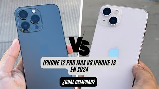 IPHONE 12 PRO MAX VS IPHONE 13 EN 2024  ¿VALE LA PENA  AndroOne [upl. by Dario512]