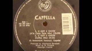 Cappella  U Got 2 Know A La Carte Paris Mix [upl. by Ignatia250]