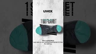 Our most sustainable safety shoe uvex 1 G2 planet [upl. by Milli]