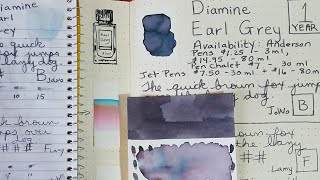 Diamine  Earl Grey  Ink Profile  Viewers Choice III Series [upl. by Caputo282]