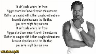 Xzibit  Front 2 Back Lyrics [upl. by Ahsaekal]