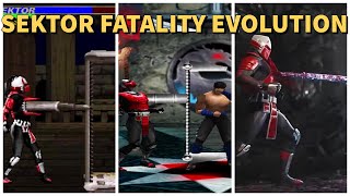 Mortal Kombat Sektor Classic Fatality Evolution [upl. by Girish]