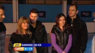 GMTV Dancing on Ice Preview [upl. by Rehnberg891]