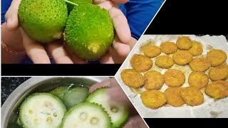 Kadu Hagalkai Chipes Spine Gourd Tava Fry Recipe In Kannada😋 [upl. by Fennelly506]