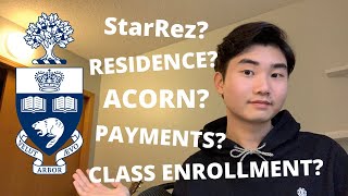 EVERYTHING YOU NEED TO DO BEFORE GOING TO UNIVERSITY OF TORONTO  ACORN  RESIDENCE APPLICATION [upl. by Ilocin579]