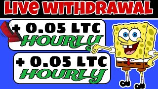 EARN  LIVE WITHDRAWAL FROM THIS LTC MINER 2024 UPDATE  DONT MISS OUT [upl. by Ainek]