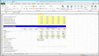 Financial Modeling Quick Lesson Building a Discounted Cash Flow DCF Model  Part 1 [upl. by Fenella860]