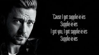 Justin Timberlake  Supplies Lyrics [upl. by Narahs711]